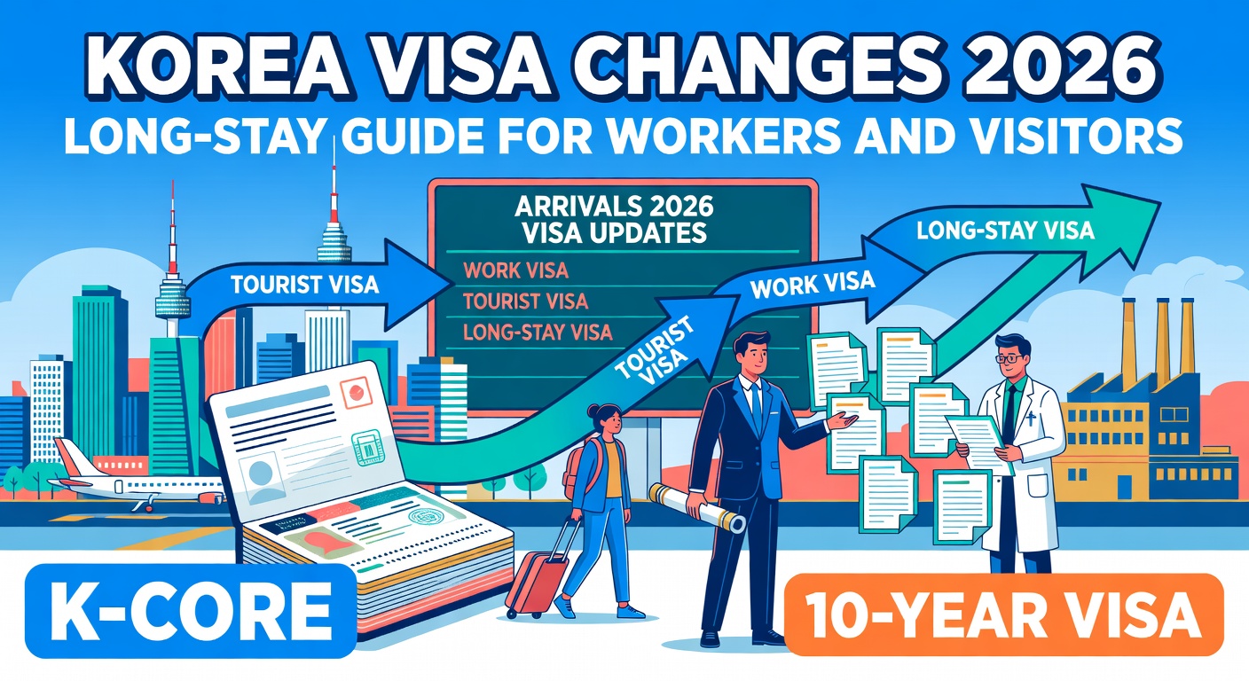 Korea Visa for Foreigners 2026 — Your Complete Long-Stay Guide