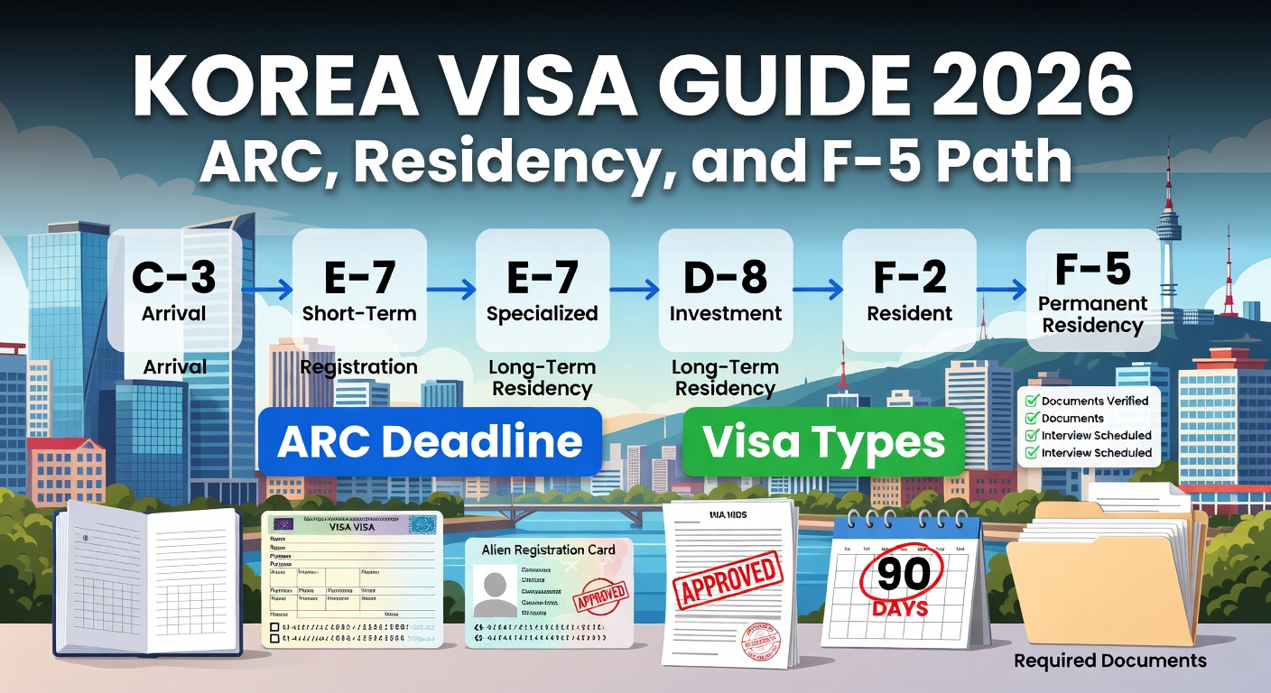Korea Visa for Foreigners — Your 2026 Residency Guide