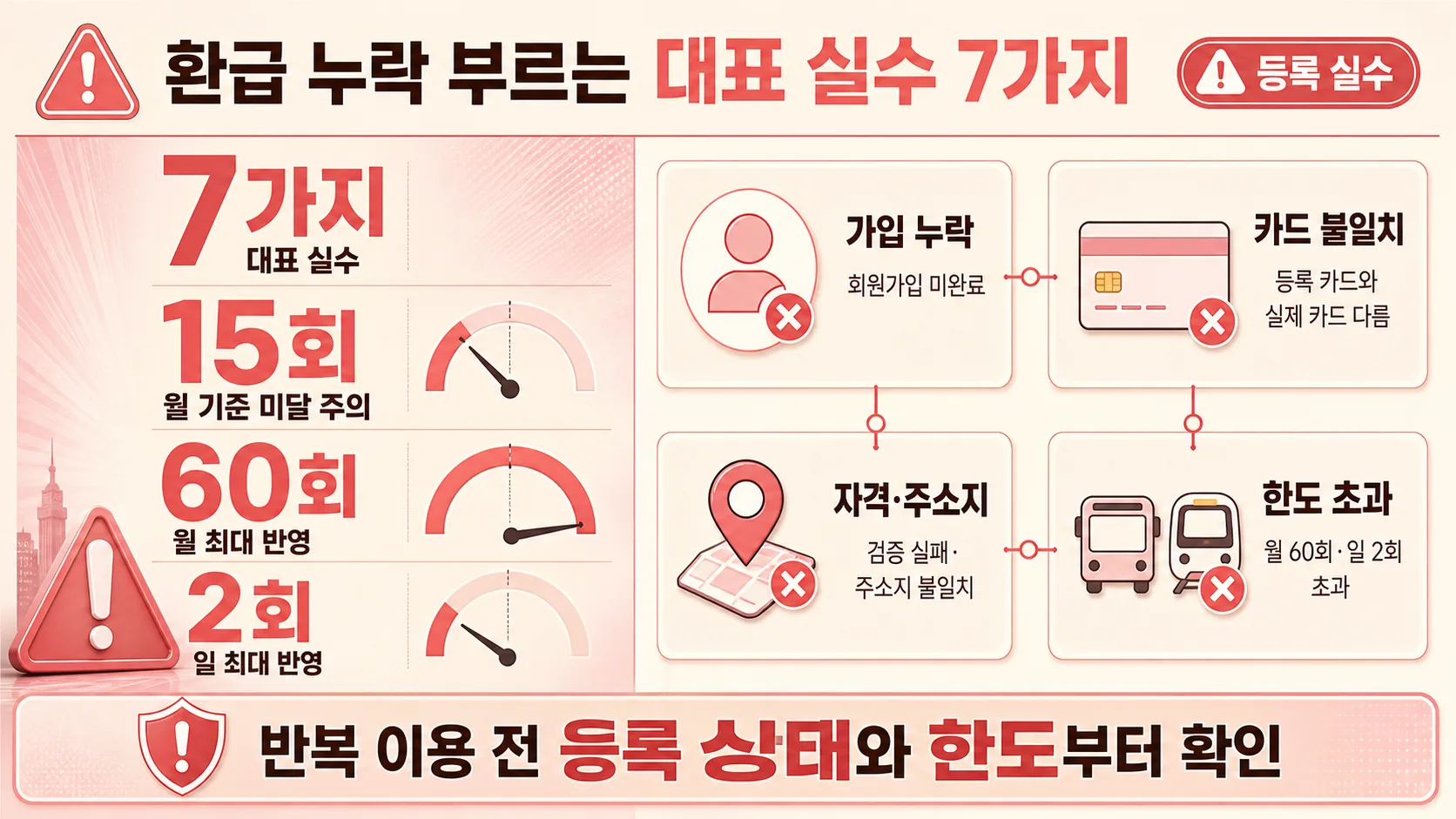 등록 실수 7가지