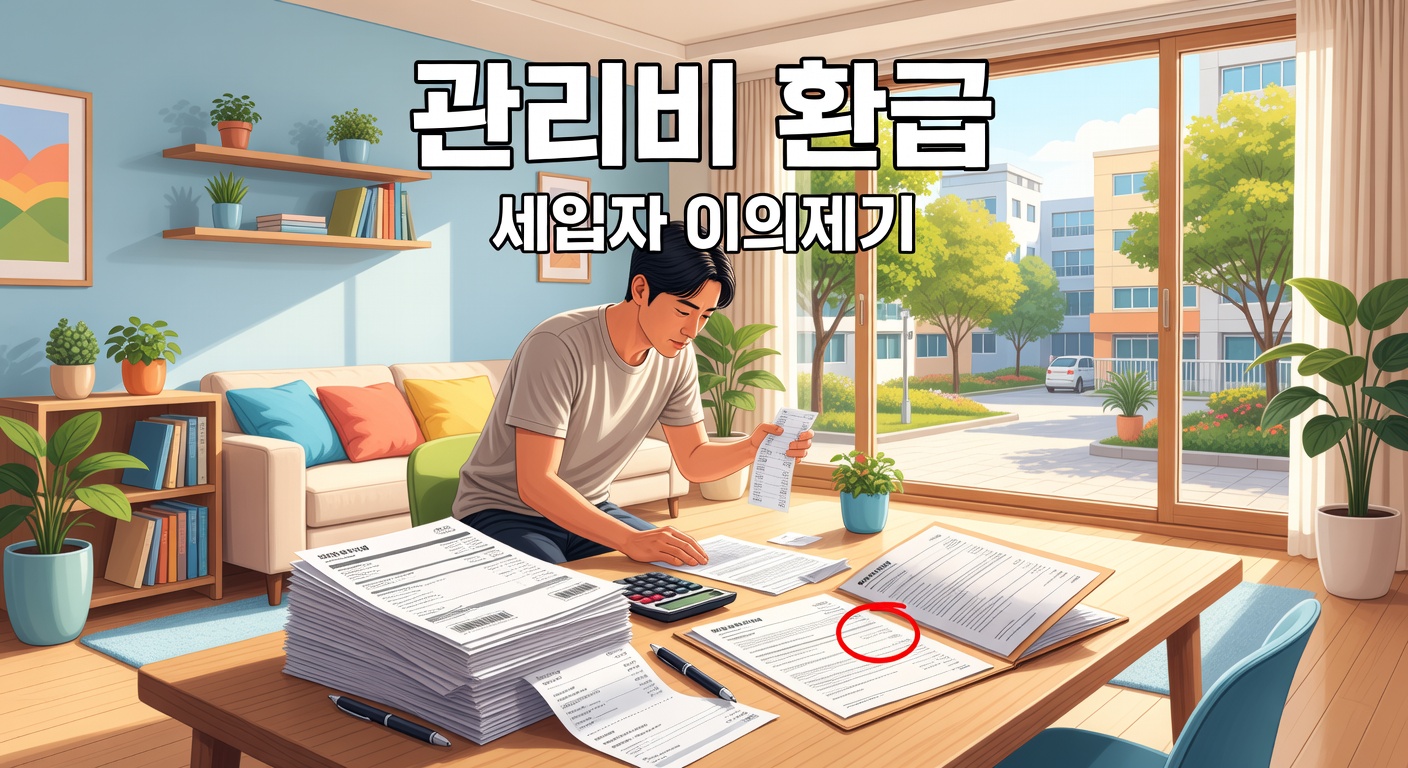 관리비 과다 청구 환급 — 세입자 이의제기 절차와 증빙 체크리스트