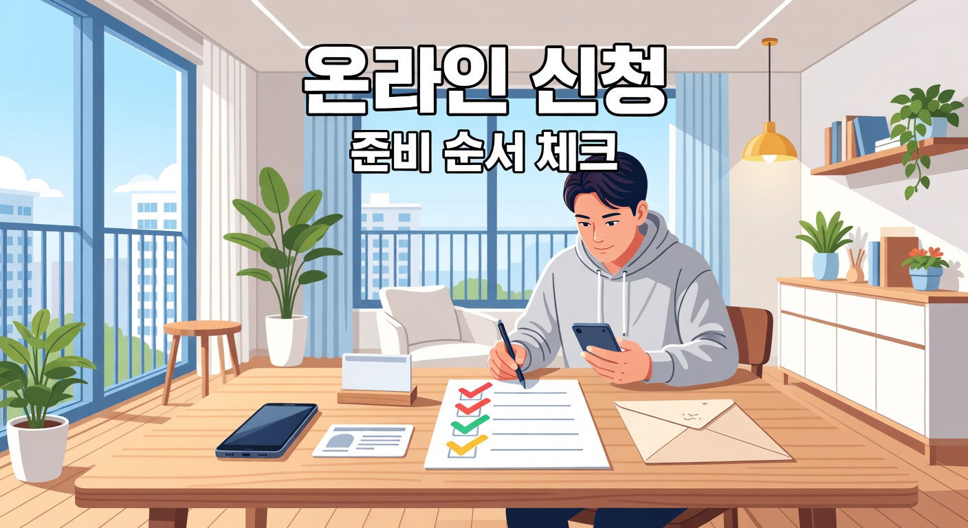 문화누리카드 온라인 신청 — 서류·정보 준비 순서 체크리스트