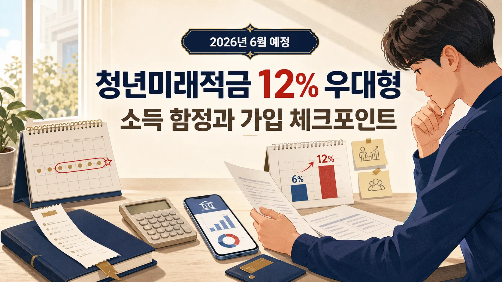 청년미래적금 12% 우대형, 소득 함정 vs 가입 체크포인트