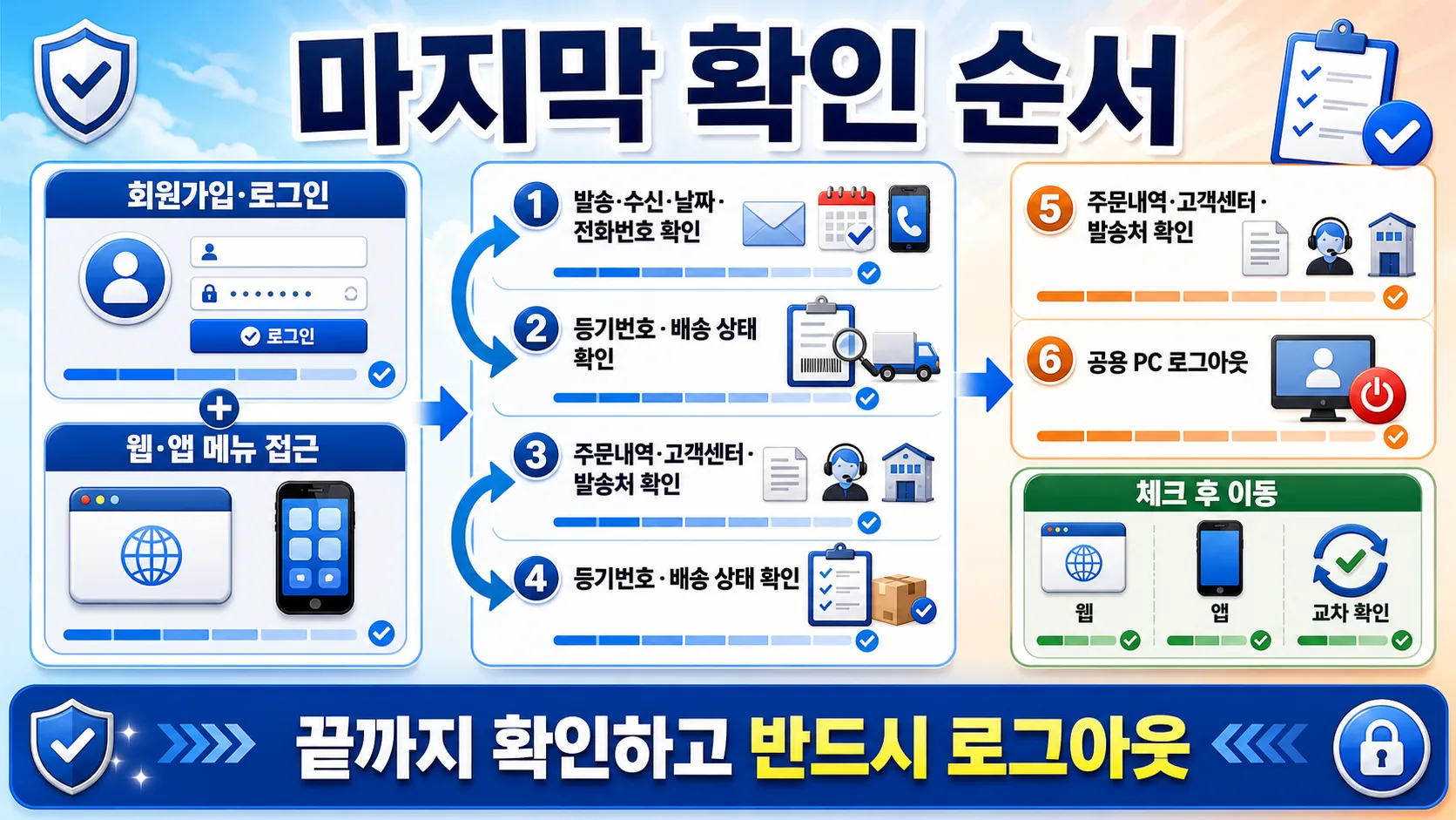 최종 확인 포인트
