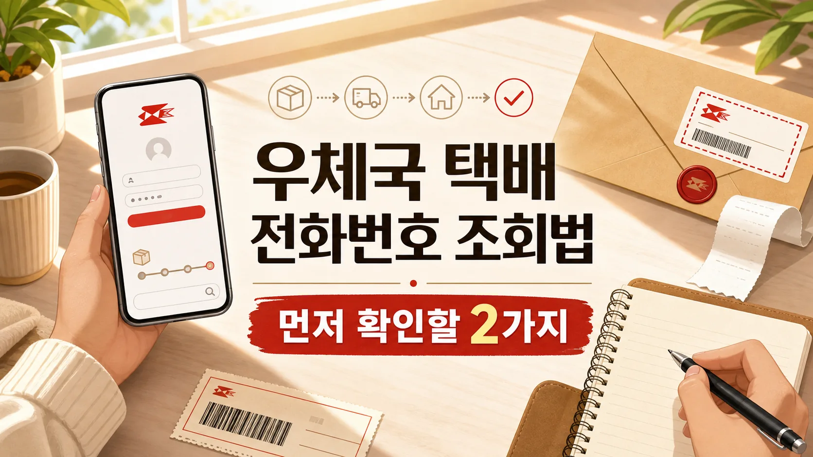 우체국 택배 등기번호 없이 전화번호로 조회하는 법 — 실전 체크포인트