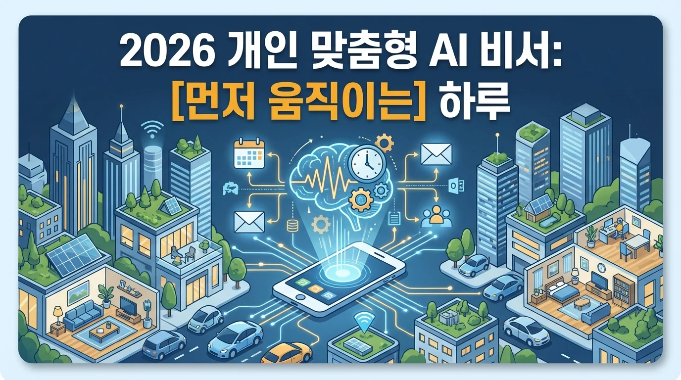 2026 맞춤형 AI 비서, 하루 중 가장 자주 무너지는 장면부터 맡기세요